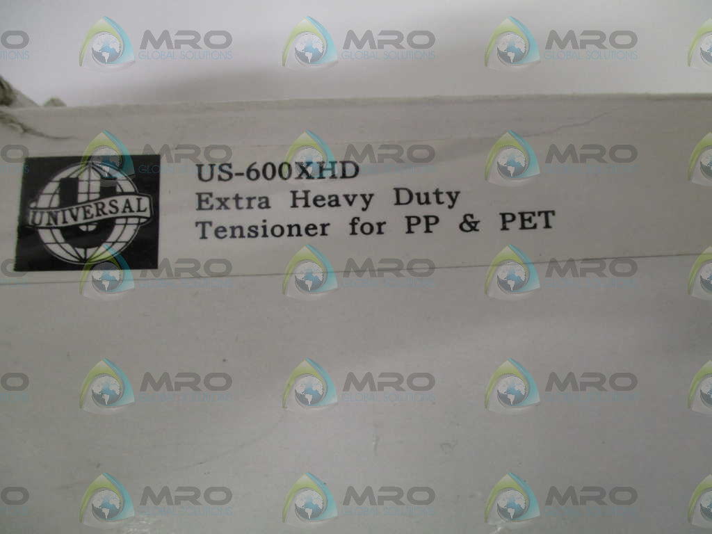 UNIVERSAL US-600XHD EXTRA HEAVY DUTY TENSIONER FOR PP& PET *NEW IN BOX*