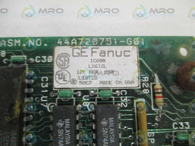 GE FANUC IC600LX61EL CIRCUIT BOARD *USED*