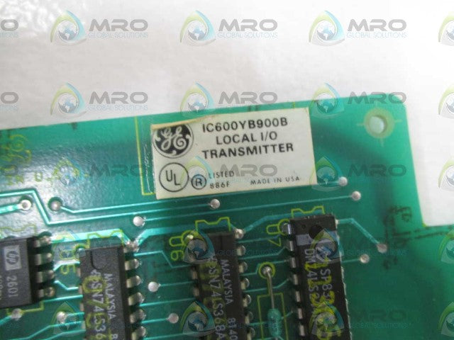 GENERAL ELECTRIC IC600YB900B LOCAL I/O TRANSMITTER MODULE *USED*
