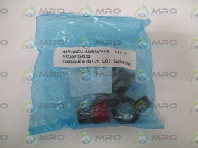 AMPHENOL MS3106F14S4S-2S CIRCULAR CONNECTOR * NEW IN FACTORY BAG *
