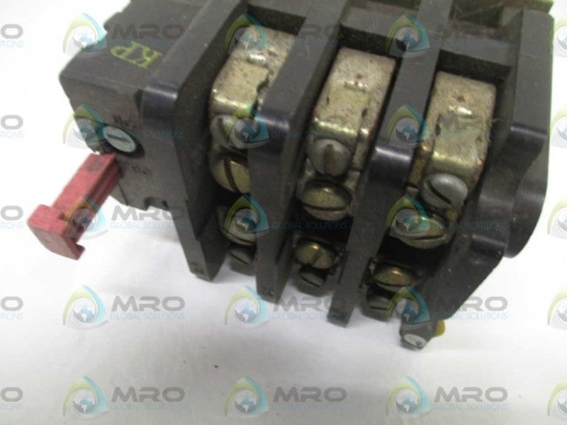 GENERAL ELECTRIC CR224C610A OVERLOAD RELAY *USED*