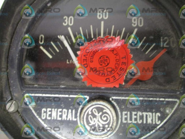 GENERAL ELECTRIC 0-120 LIQUID THERMOMETER *USED*