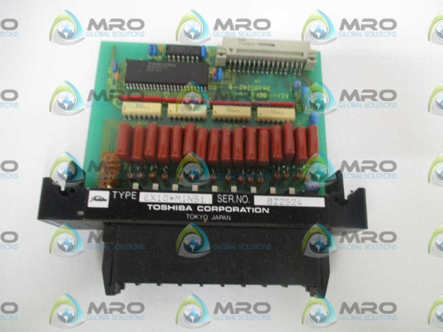 TOSHIBA EX10*MIN51 INPUT MODULE *USED*