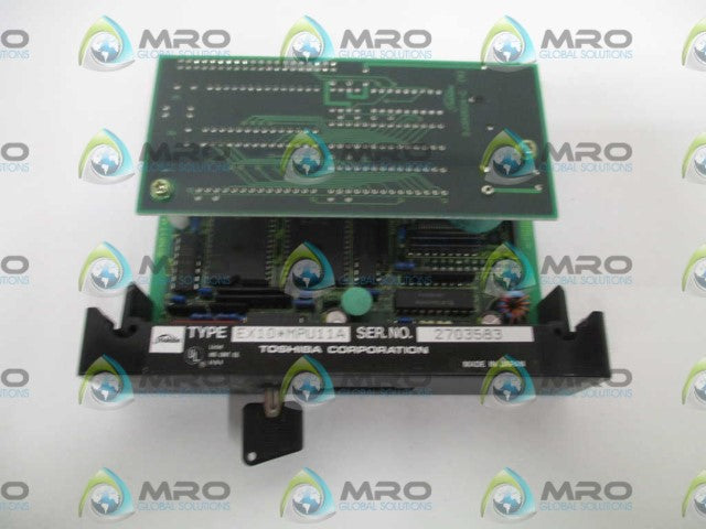 TOSHIBA EX10*MPU11A CPU MODULE W/ KEY *USED*