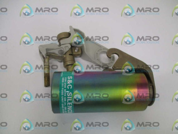 S&C ELECTRIC CO. 3097  SML-20 FUSE UNIT END FITTINGS INCLUDING SILENCER *NEW IN BOX*