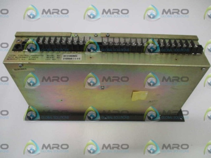 TOTAL CONTROL 0P2100B8K SMART DISPLAY *USED*