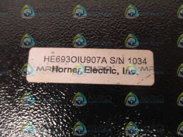 HORNER ELECTRIC HE693OIU907A OPERATOR INTERFACE (REPAIRED) *USED*