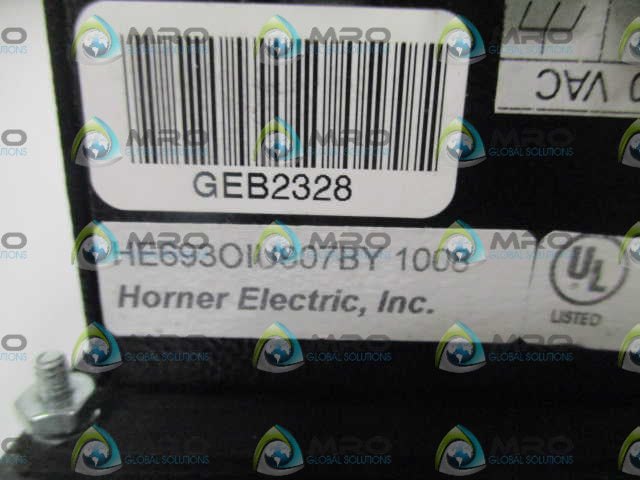 HORNER ELECTRIC HE693OIU907BY OPERATOR INTERFACE (REPAIRED) *USED*