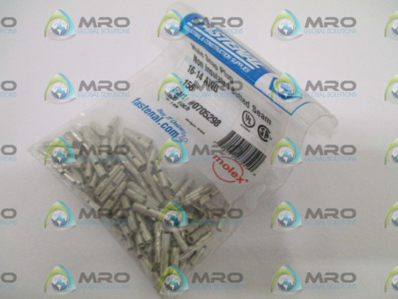 FASTENAL 0705298 MALE SNAP PLUG (PKG OF 100) * NEW IN FACTORY BAG *
