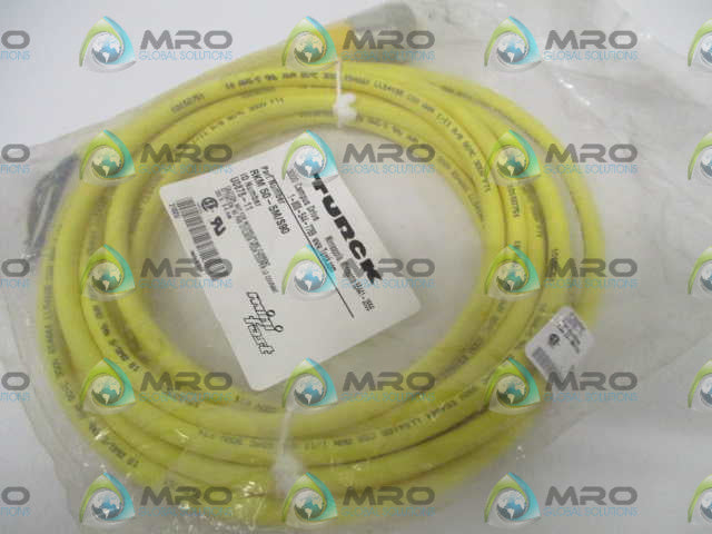 TURCK RKM50-5M/S90 MOLDED CORDSET *NEW IN FACTORY BAG*