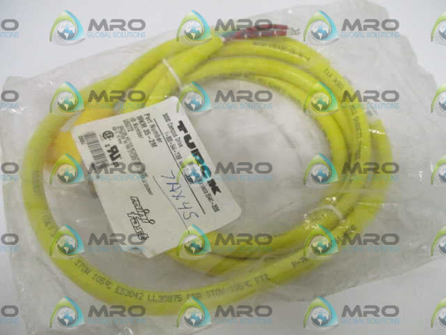 TURCK WKM35-2M MOLDED CORDSET *NEW IN FACTORY BAG*