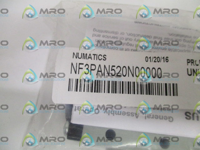NUMATICS NF3PAN520N00000 PNEUMATIC VALVE *NEW IN FACTORY BAG*
