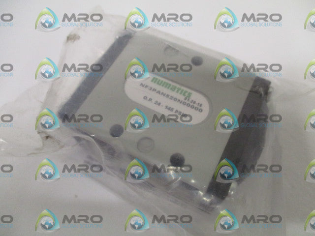 NUMATICS NF3PAN520N00000 PNEUMATIC VALVE *NEW IN FACTORY BAG*