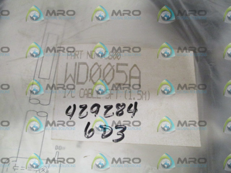 GE FANUC IC600WD005A CABLE 5FT *NEW IN FACTORY BAG*