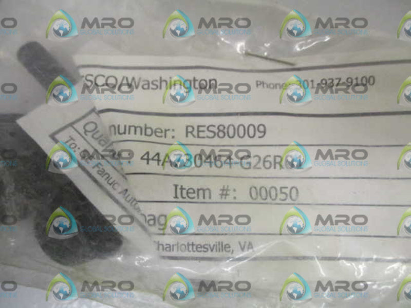 RESCO 44A730464-G26R01 CONNECTOR *NEW IN FACTORY BAG*