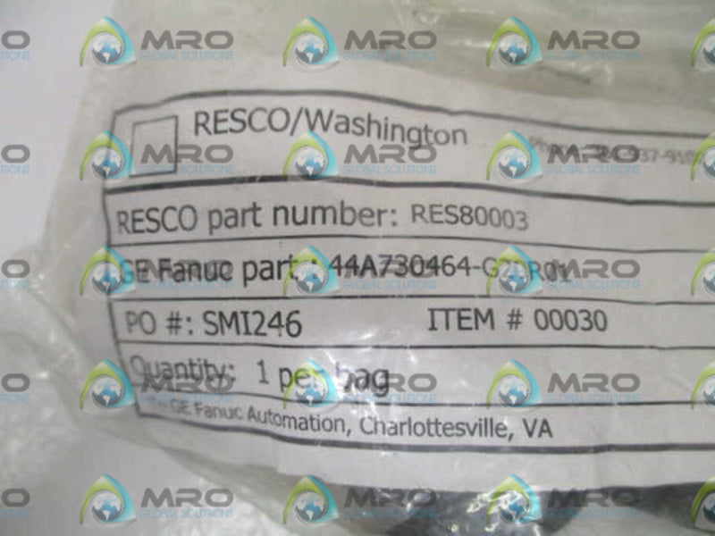 RESCO 44A730464-G20R01 CONNECTOR *NEW IN FACTORY BAG*