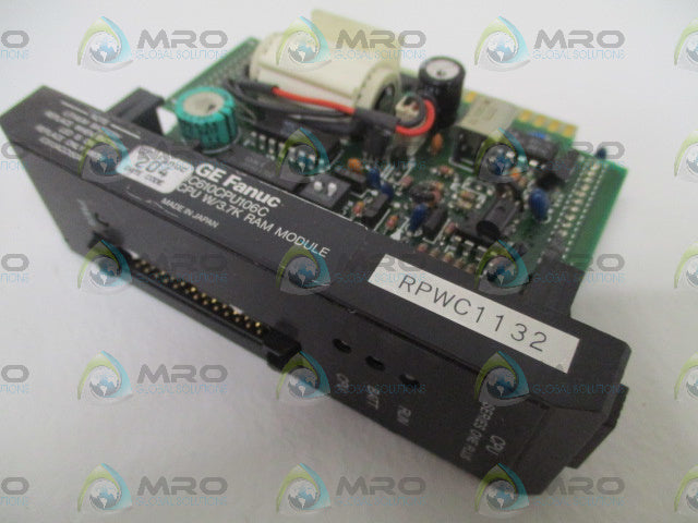 GE FANUC IC610CPU106C  CPU W/ 3.7K RAM MODULE *USED*