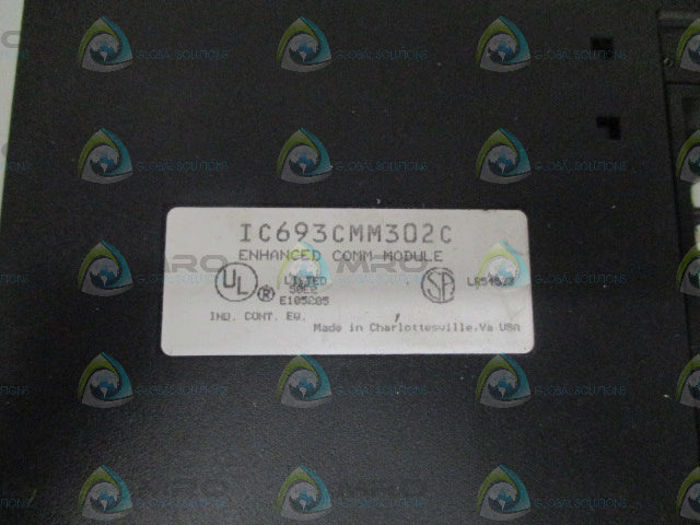 GE FANUC IC693CMM302C ENHANCED COMMUNICATION MODULE (AS PICTURED) *NEW NO BOX*