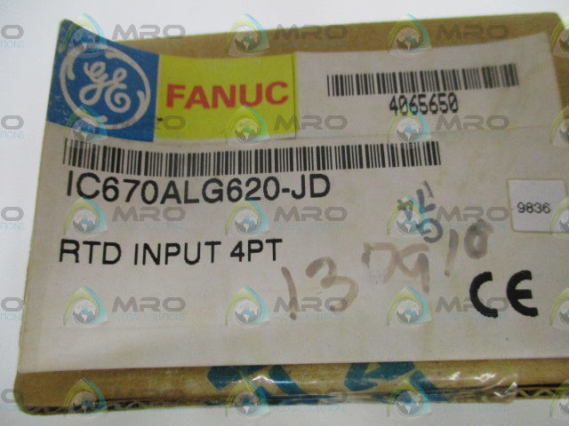 GE FANUC IC670ALG620-JD ANALOG INPUT MODULE *FACTORY SEALED*