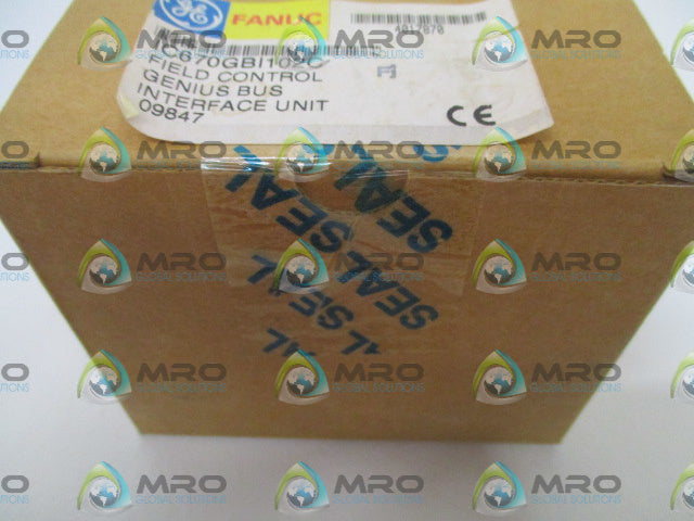 GE FANUC IC670GBI102C  INTERFACE MODULE *FACTORY SEALED*
