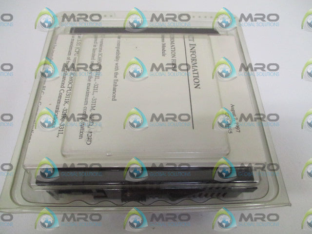 GE FANUC IC693CMM302L ENHANCED COMM MODULE *NEW IN ORIGINAL PACKAGE*