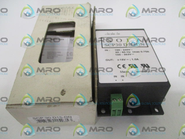 SOLA SCP30D15-DN POWER SUPPLY *NEW IN BOX*
