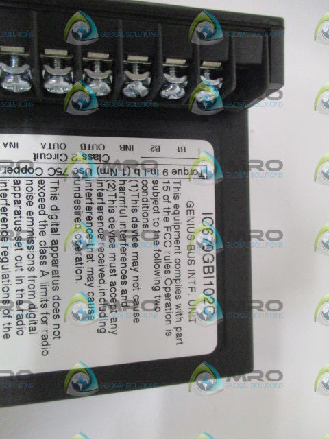 GE FANUC IC670GBI102C  INTERFACE MODULE *NEW IN BOX*