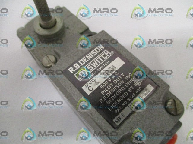 R.B. DENISON C4-JD01 LIMIT SWITCH *NEW IN BOX*