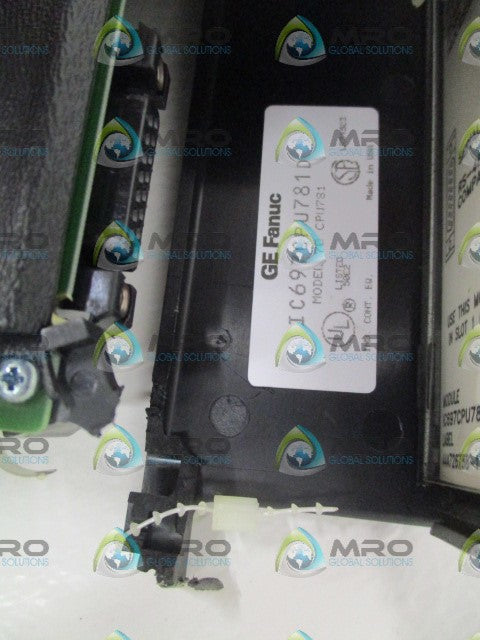 GE FANUC IC697CPU781D MODULE (AS PICTURED) *USED*