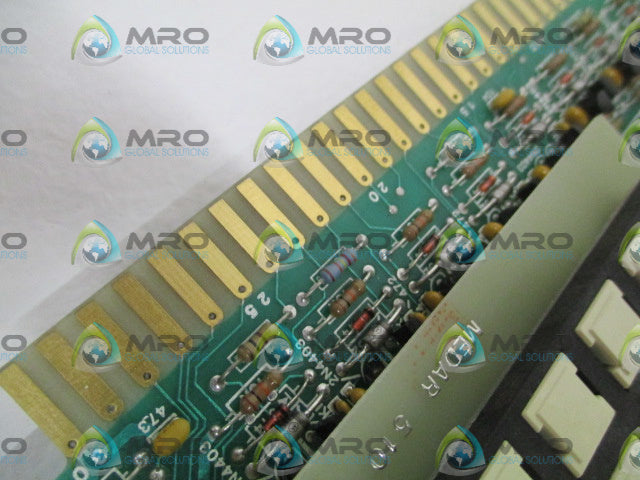 MEDAR, INC. 4920-9 CIRCUIT BOARD (REPAIRED) *USED*