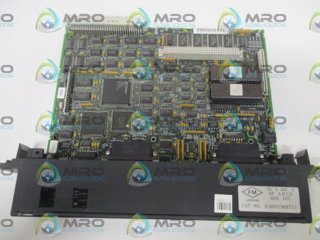 GE FANUC IC697CMM711F COMMUNICATION MODULE (REPAIRED) *USED*