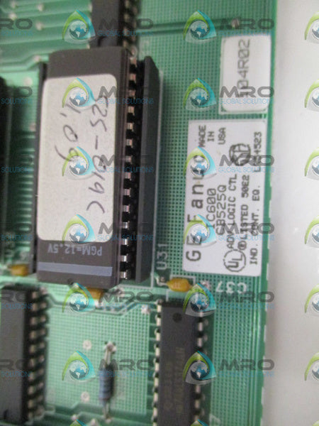 GE FANUC IC600CB525Q ADVANCED LOGIC CONTROL MODULE (REPAIRED) *USED*