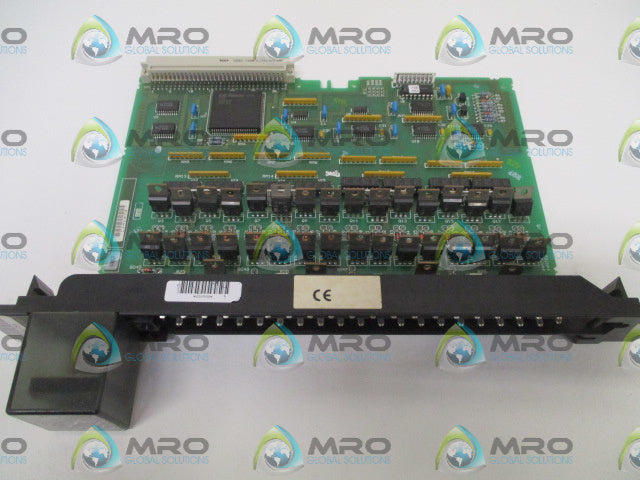 GE FANUC IC697MDL750D OUTPUT MODULE (AS PICTURED-REPAIRED) *USED*
