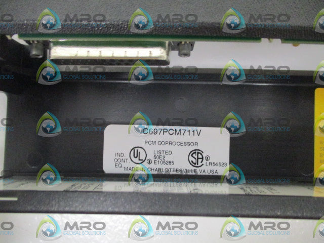 GE FANUC IC697PCM711V PCM COPROCESSOR (REPAIRED) *USED*