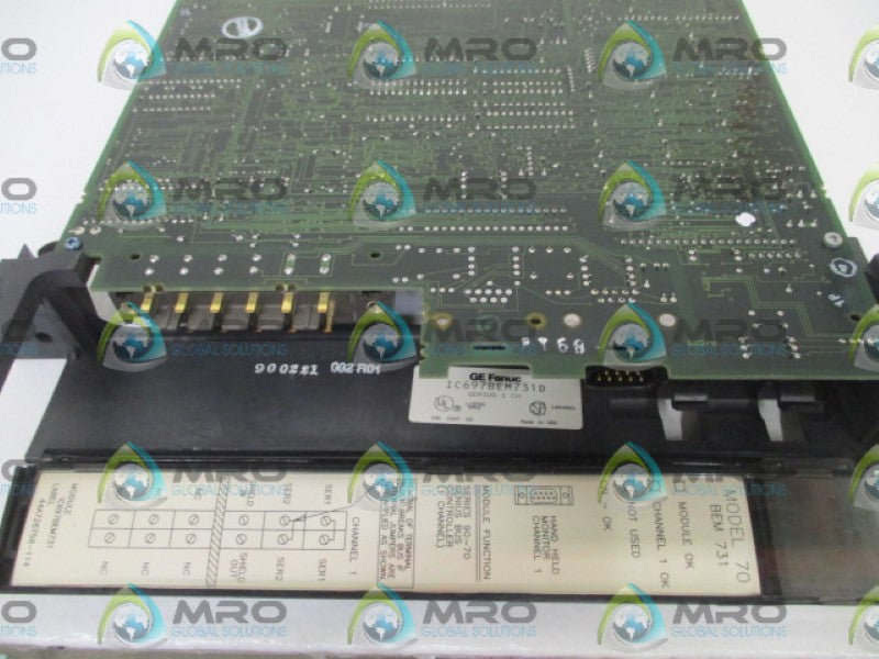 GE FANUC IC697BEM731D CONTROLLER MODULE *USED*