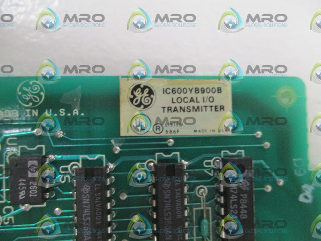 GENERAL ELECTRIC IC600YB900B LOCAL I/O TRANSMITTER MODULE (REPAIRED) *USED*