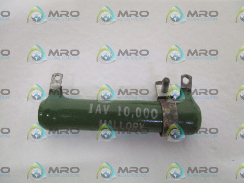 MALLORY IAV 10,000 RESISTOR *NEW NO BOX*