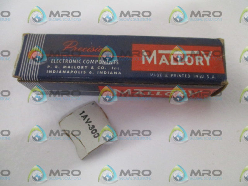 MALLORY IAV300 RESISTOR *NEW IN BOX*