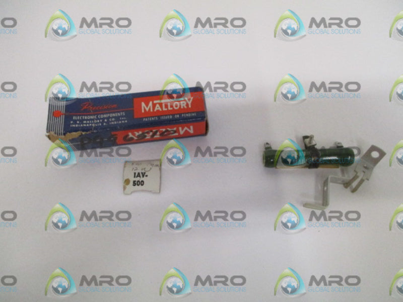 MALLORY IAV500 RESISTOR *NEW IN BOX*