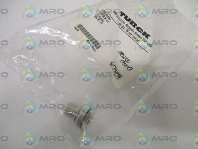 TURCK FSFDLW 4.5 RECEPTACLE *NEW IN FACTORY BAG*