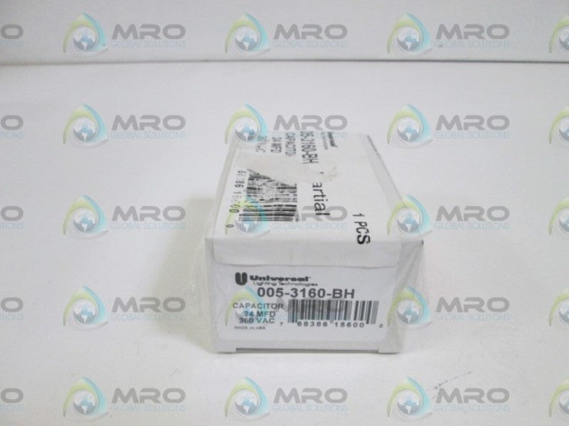 UNIVERSAL CAPACITOR 360VAC 005-3160-BH  ORIGINAL PACKAGE
