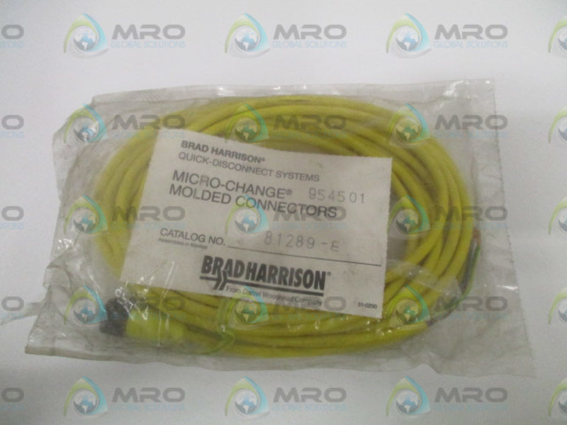 BRAD HARRISON 81289-E CORDSET 5METER * NEW IN FACTORY BAG *