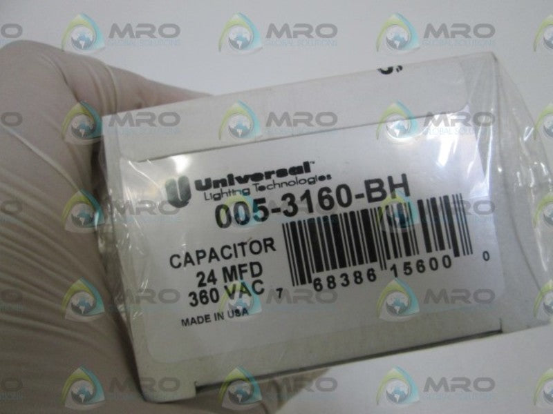 UNIVERSAL CAPACITOR 360VAC 005-3160-BH  ORIGINAL PACKAGE