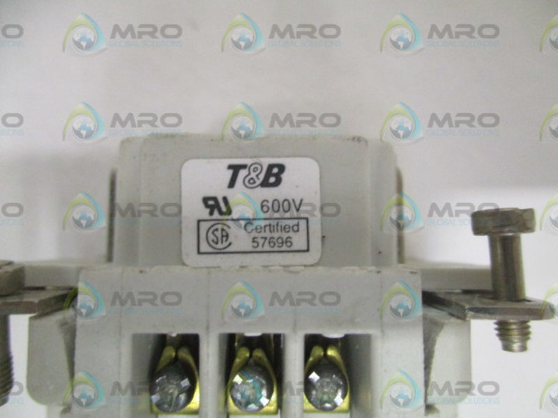 THOMAS & BETTS 6 PIN 16A 380V PLUG INSERT *NEW NO BOX*