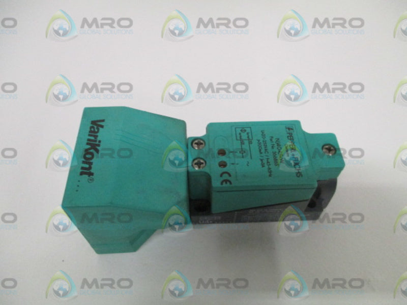 PEPPERL+FUCHS NJ40+U1+W  INDUCTIVE PROXIMITY SWITCH *USED*