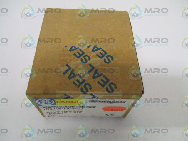 GE FANUC IC670MDL240J INPUT MODULE *FACTORY SEALED*