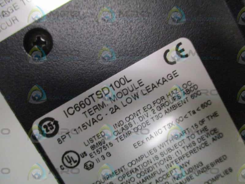GE FANUC IC660TSD100L TERMINAL ASSEMBLY *NEW IN BOX*