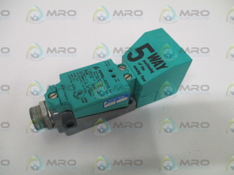 PEPPERL+FUCHS NJ40+W PROXIMITY SENSOR (AS PICTURED) *USED*