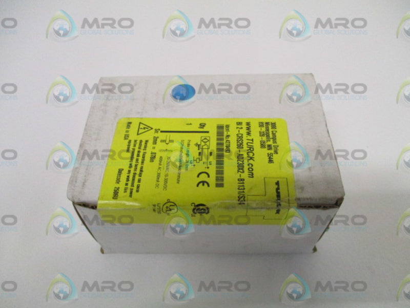 TURCK BI2-CRS260-ADZ30X2-B1131/S34 PROXIMITY SWITCH *FACTORY SEALED*