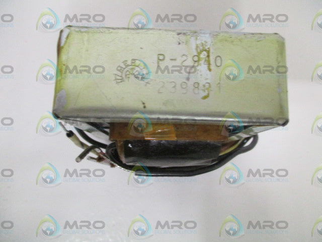 MERIT P-2940 TRANSFORMER 115V *NEW IN BOX*